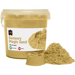 EC Sensory Magic Sand 1kg Tub Natural