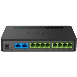 Grandstream HT818 Telephone Adapter 8 Port VoIP Gateway With Gigabit NAT Router