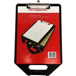 Stat Clipboard A4 Storage Black