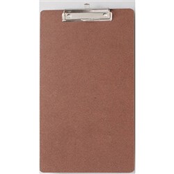 Masonite Clipboard with Flat Clip Foolscap