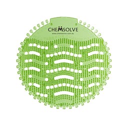 Chemsolve Wave 2.0 Urinal Screen 16cm Diameter Apple Fragrance