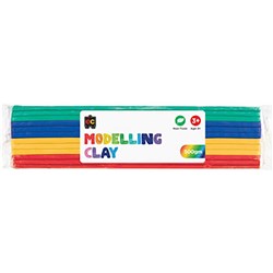 Educational Colours Modelling Clay 500g Assorted Colours