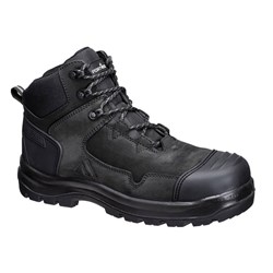 Portwest Apex Composite Mid Boot S3S Heat Slip Fuel Oil Water Resistant Size 49 Black