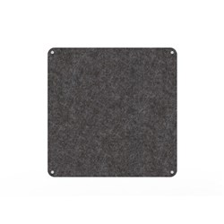 Rapidline Acouline Frameless Pinboard With Radial Corners 1200W x 12D x 1200mmH Char