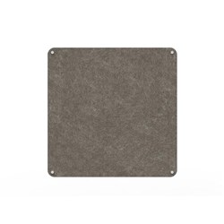 Rapidline Acouline Frameless Pinboard With Radial Corners 1200W x 12D x 1200mmH Drift