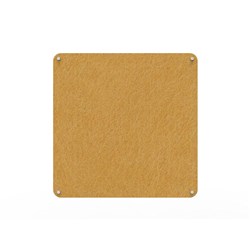Rapidline Acouline Frameless Pinboard With Radial Corners 1200W x 12D x 1200mmH Reed