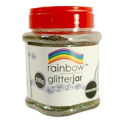 Rainbow Glitter Jar Multi Colour 250G