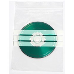 Cumberland Press Seal Plastic Bags Write On 200 x 250mm 50 Micron Clear Pack Of 100
