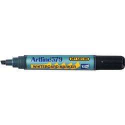 Artline 579 Whiteboard Marker Chisel 2-5mm Black