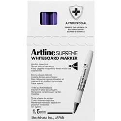 Artline Supreme Whiteboard Marker Bullet 1.5mm Purple